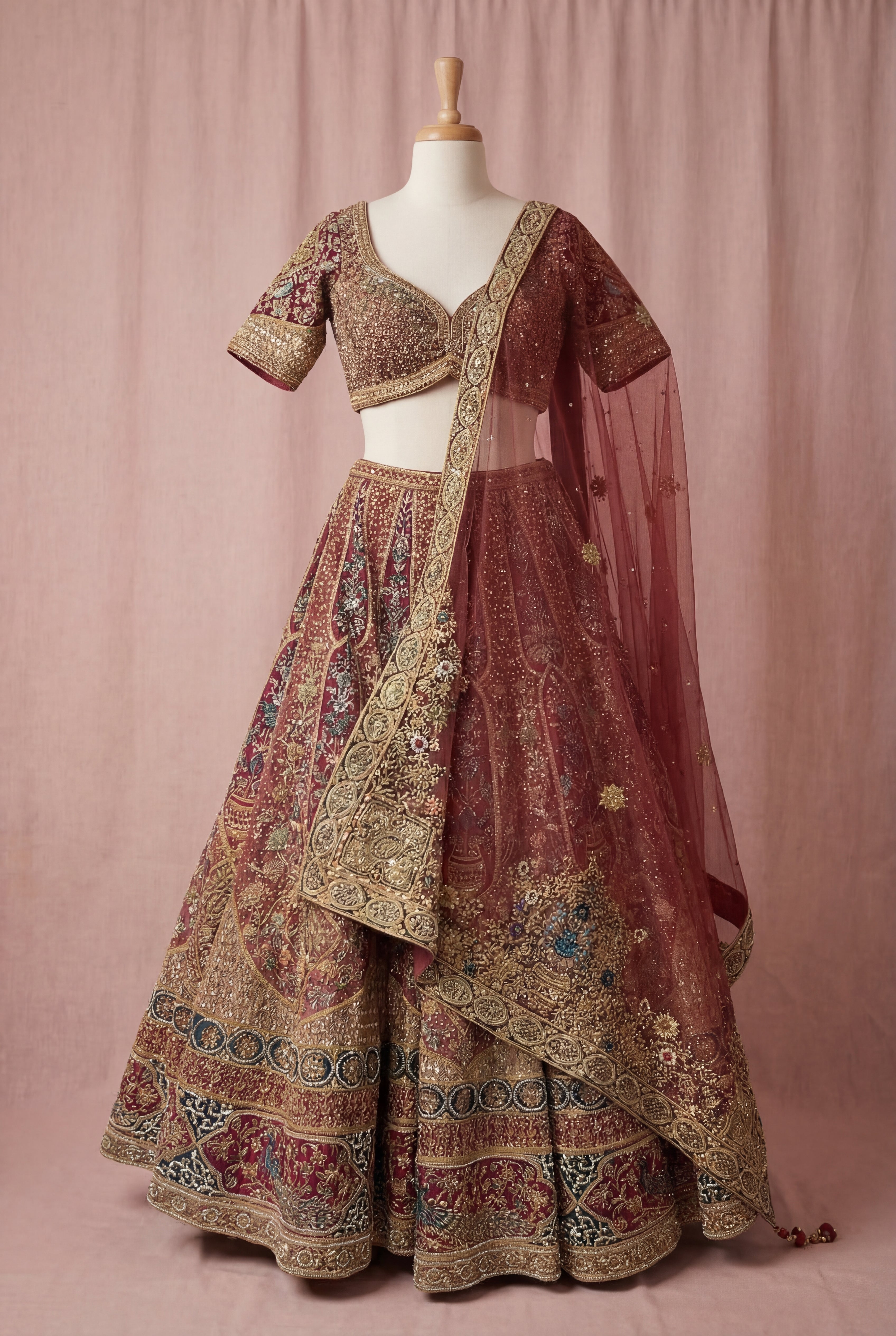 Malharini Lehenga - Khajana Boutique | Indian Bridal Wear Iselin NJ