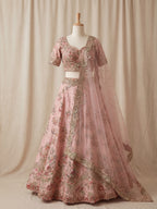 Nilofar Blush Lehenga