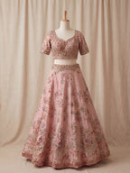 Nilofar Blush Lehenga
