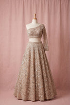 Liora Nude Lehenga