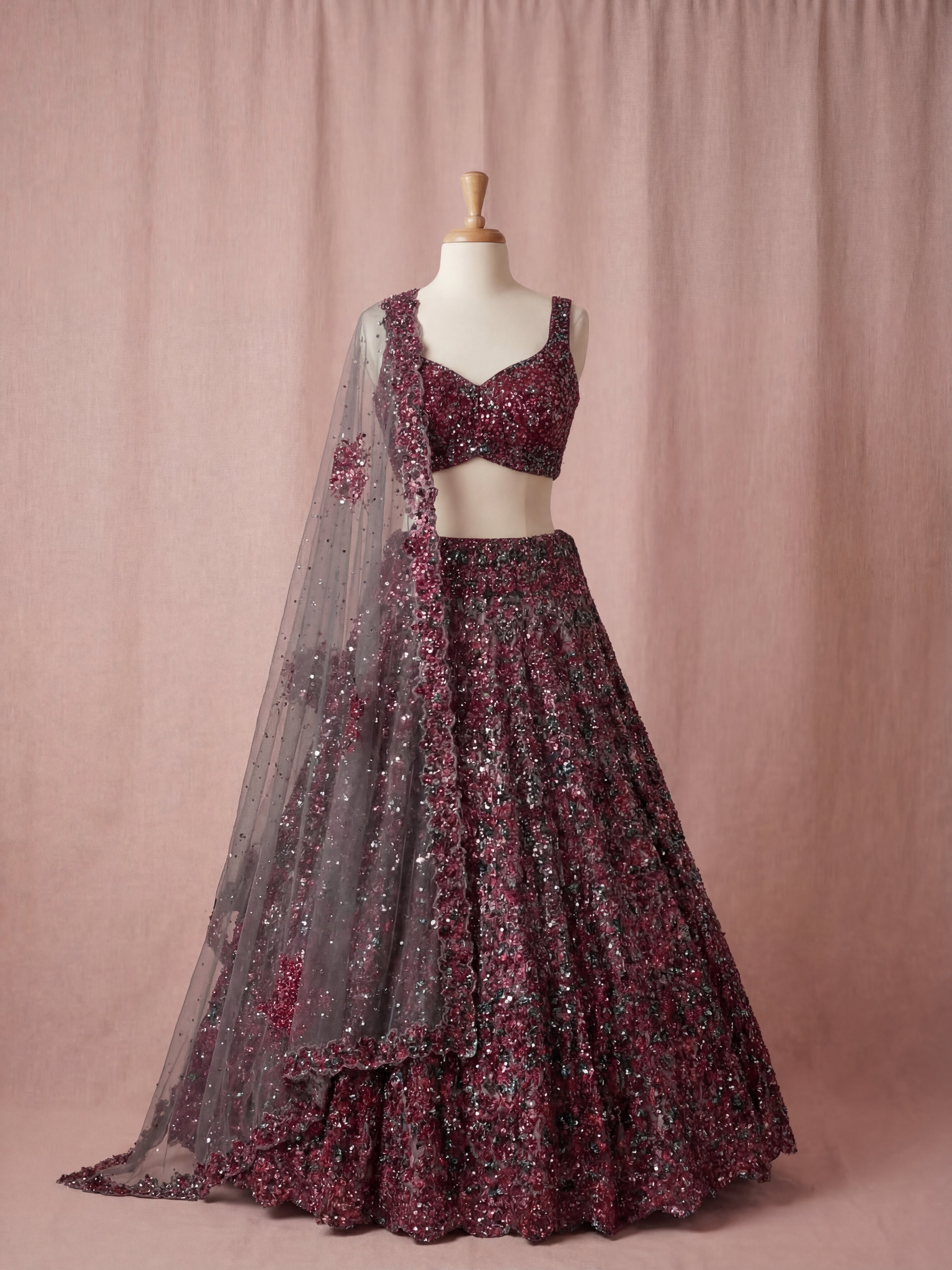 Hema Malini Lehenga - Khajana Boutique | Indian Bridal Wear Iselin NJ
