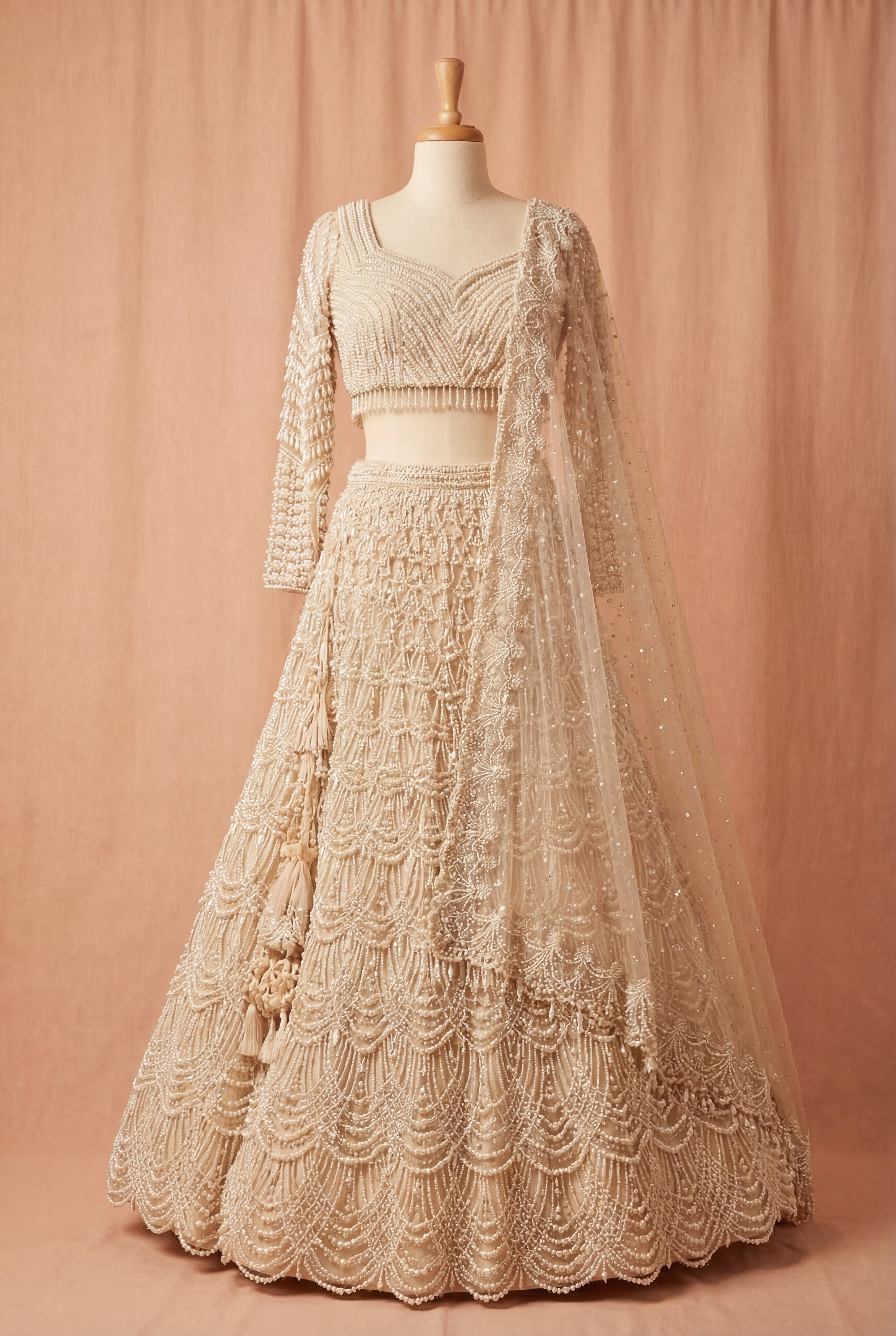 Pearl Preet Lehenga - Khajana Boutique | Indian Bridal Wear Iselin NJ