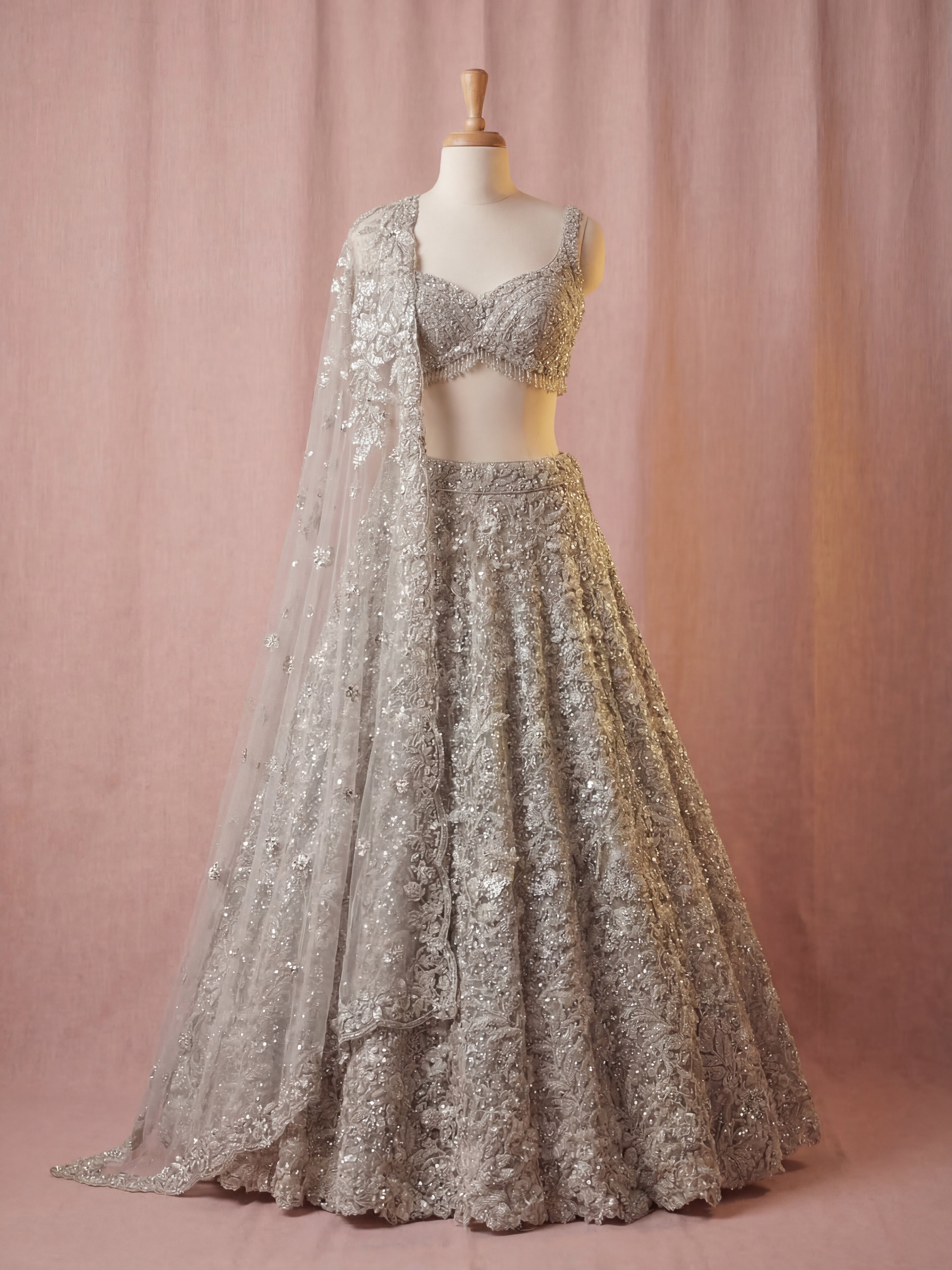 Zeenat Aman Lehenga - Khajana Boutique | Indian Bridal Wear Iselin NJ