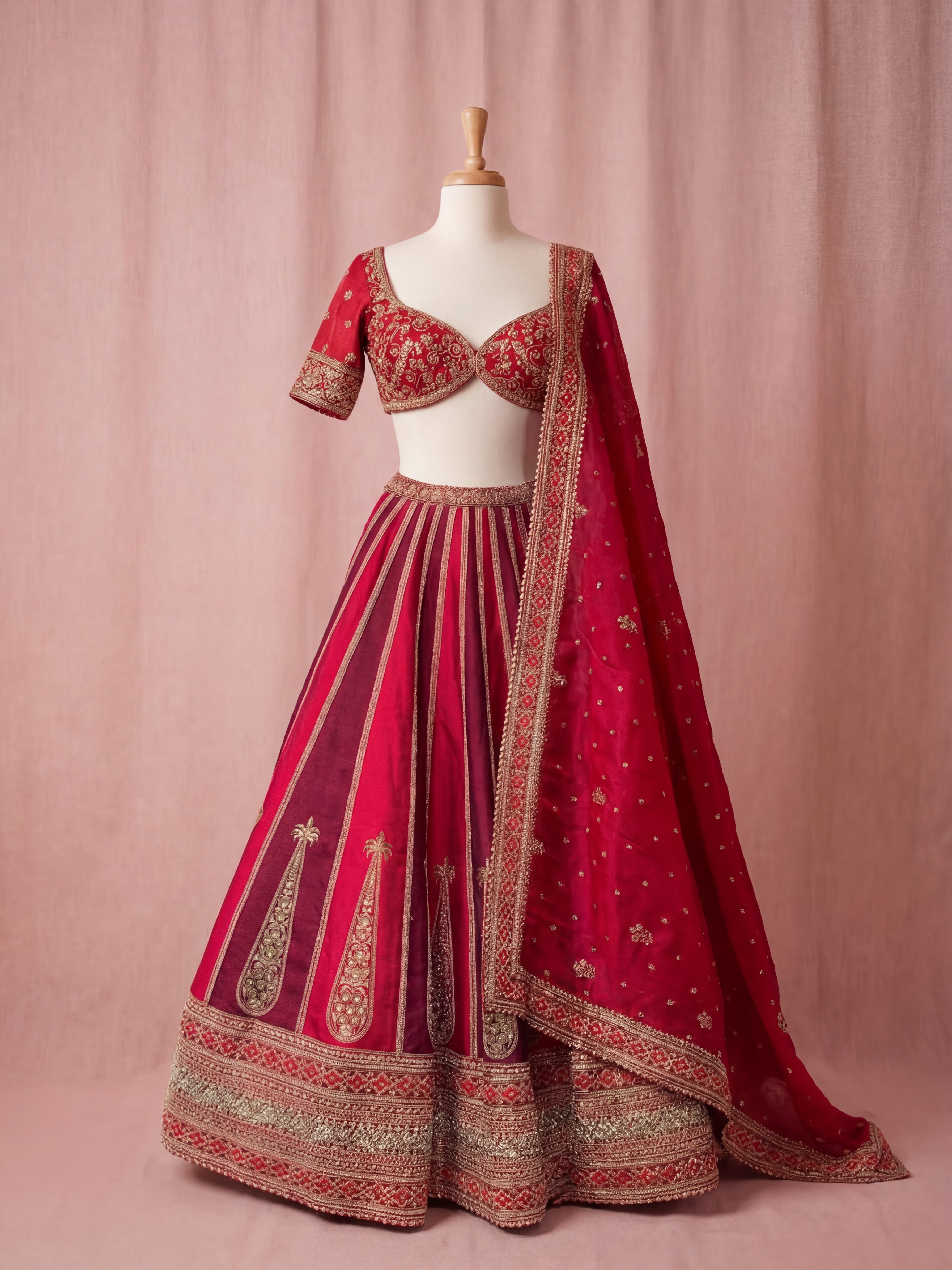 Palmastra Lehenga - Khajana Boutique | Indian Bridal Wear Iselin NJ