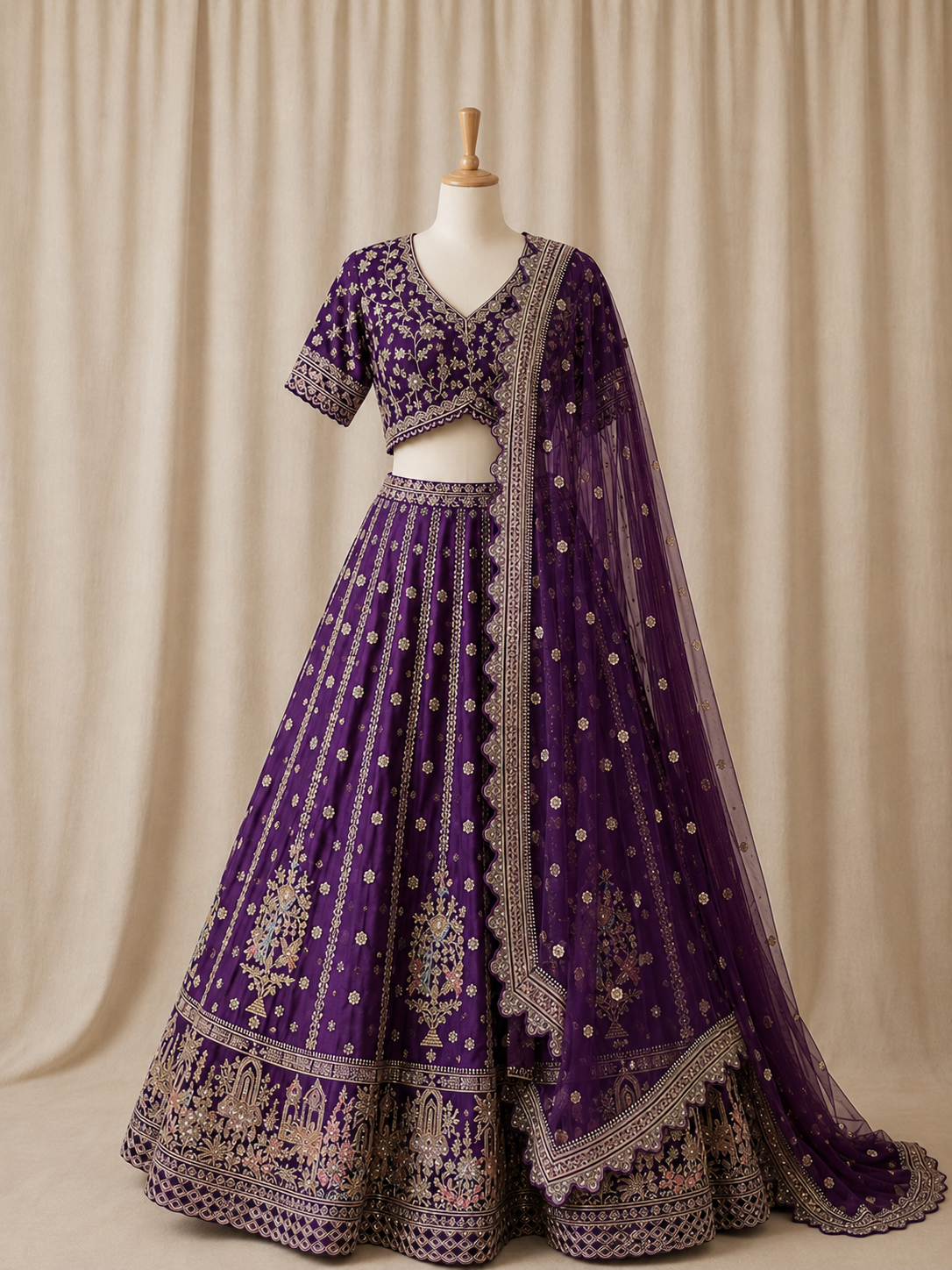 Roshnaara Lehenga